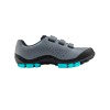 Zapatillas Northwave HAMMER WMN Gris Oscuro-Turquesa