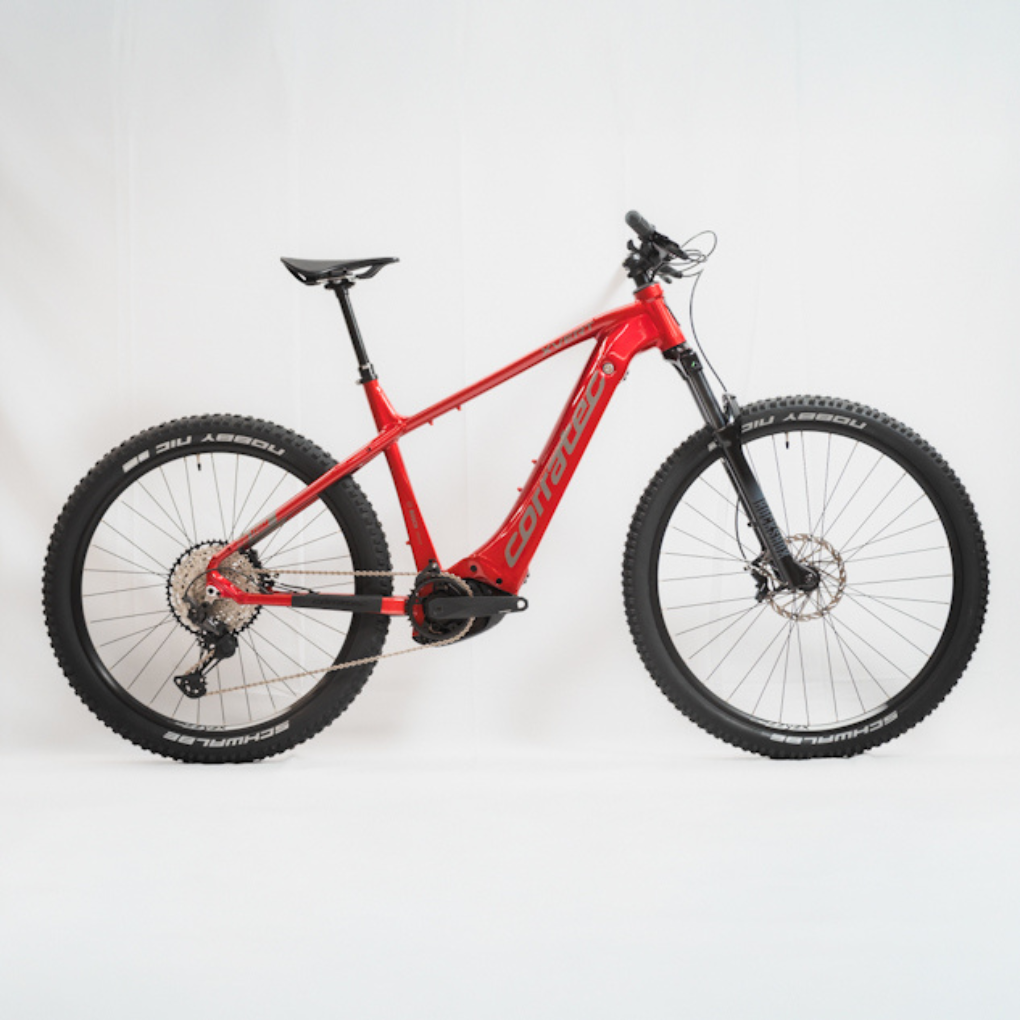 Bicicleta Elctrica Corratec E-Power X-Vert Pro Team Shadow Edge Rojo Plata Negro