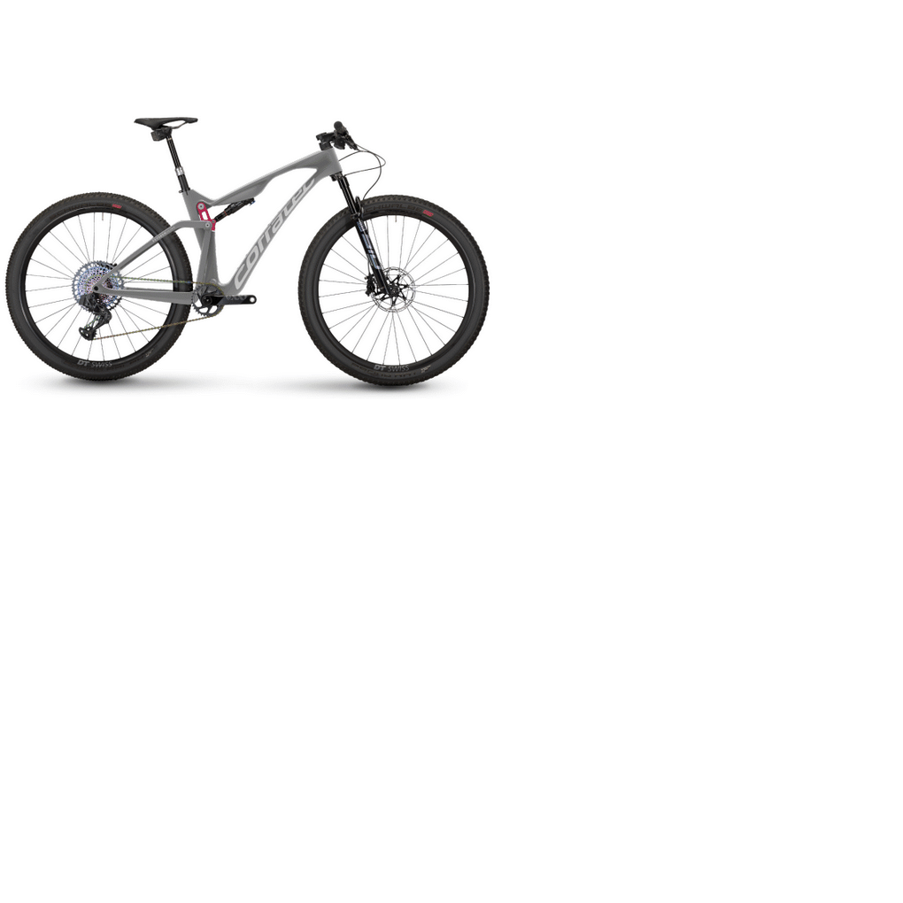 Bicicleta Corratec Revo BOW iLink Elite Gris-Blanco-Rojo