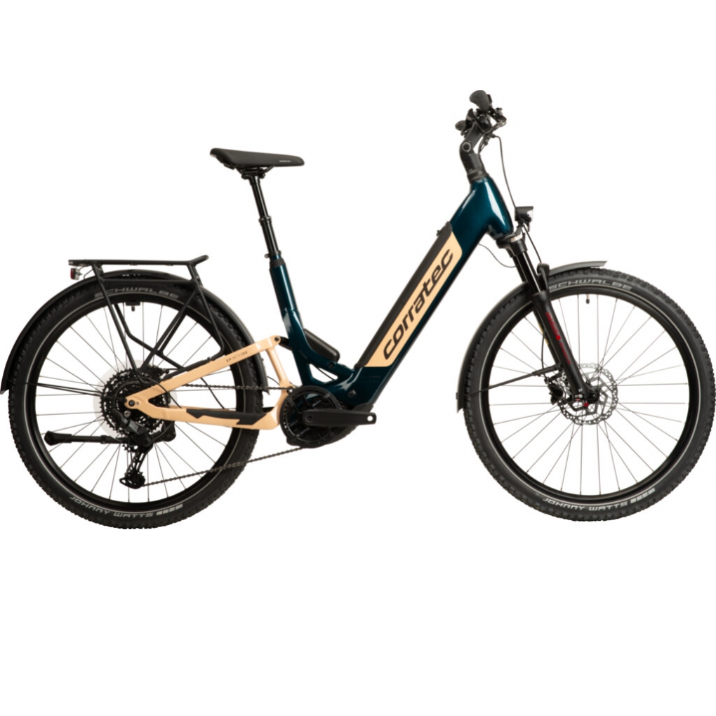 Bicicleta El�ctrica CorratecE-Power MTC 100 Wave CX6 Petrol-Beig-Antracita