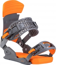 FIJACIONES  FIFTY GRIS OSCURO-NARANJA