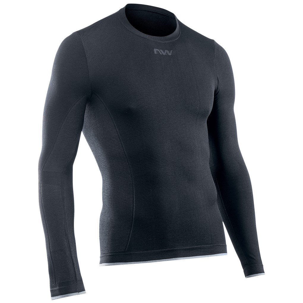 Camiseta Interior NORTHWAVE m/l SURFACE Negro 2023-24