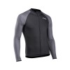 Maillot NORTHWAVE m/l BLADE 4 Negro-Gris Oscuro 2023-24