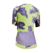 MAILLOT NORTHWAVE MANGA CORTA FORCE EVO WOMAN AMARILLO-MORADO OSCURO