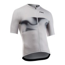 MAILLOT NORTHWAVE M/C FORCE EVO GRIS CLARO