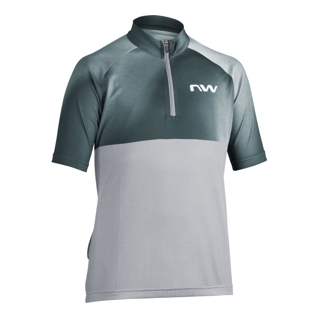 Maillot Northwave m/c FORCE EVO JUNIOR Gris Claro