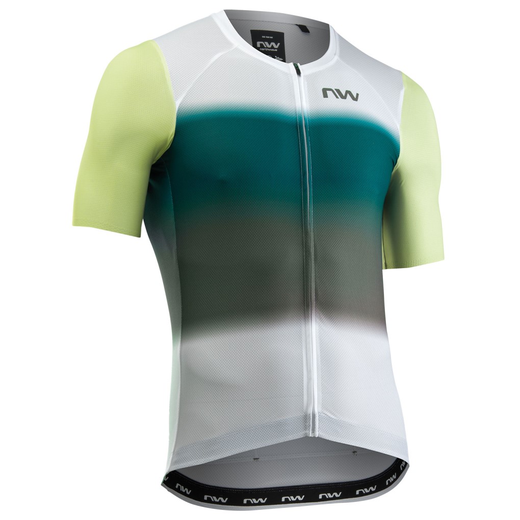 Maillot Northwave m/c BLADE AIR Blanco-Cool Matcha