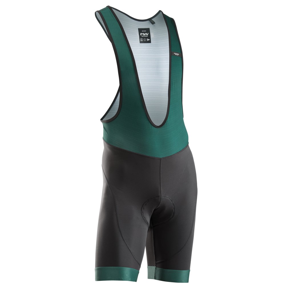 Culote Northwave con Tirantes ACTIVE EVO Negro-Petrol