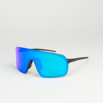 GAFAS DEPORTIVAS OUT OF RAMS LOGO NEGRO LENTE BLUE MCI