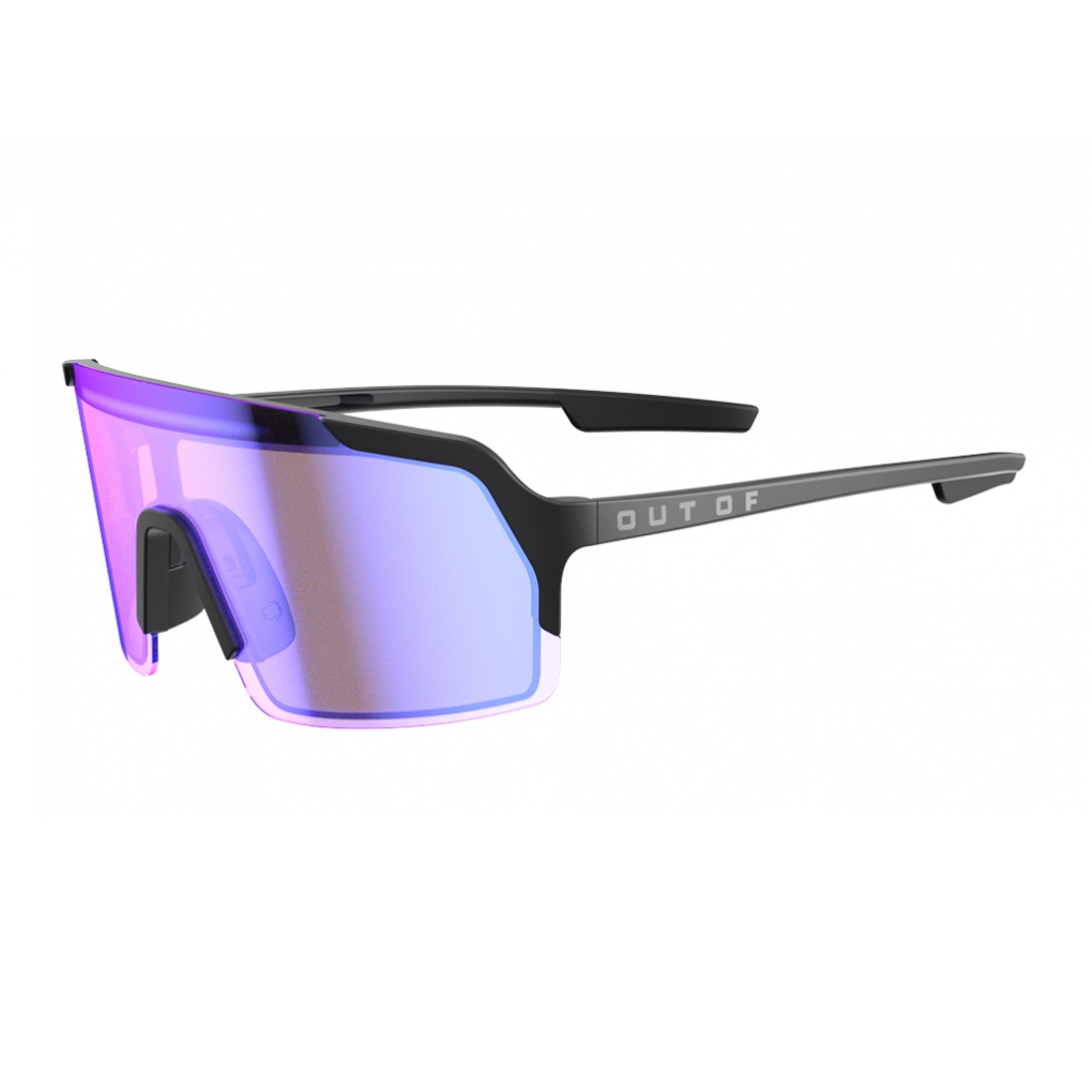 Gafas Deportivas Out Of Bot 3 LITE Negro Lente IRID Azul