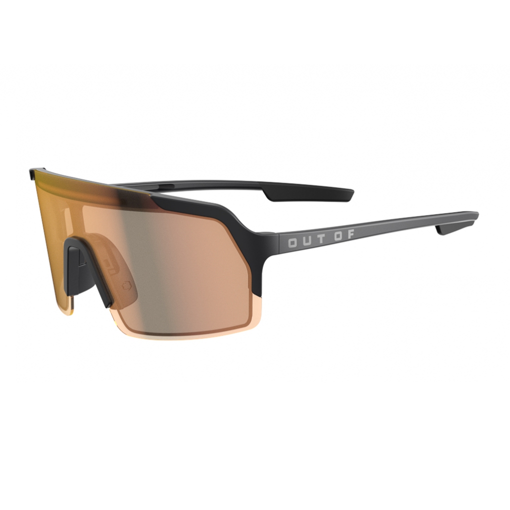 Gafas Deportivas Out Of Bot 3 LITE Negro Lente IRID Rojo