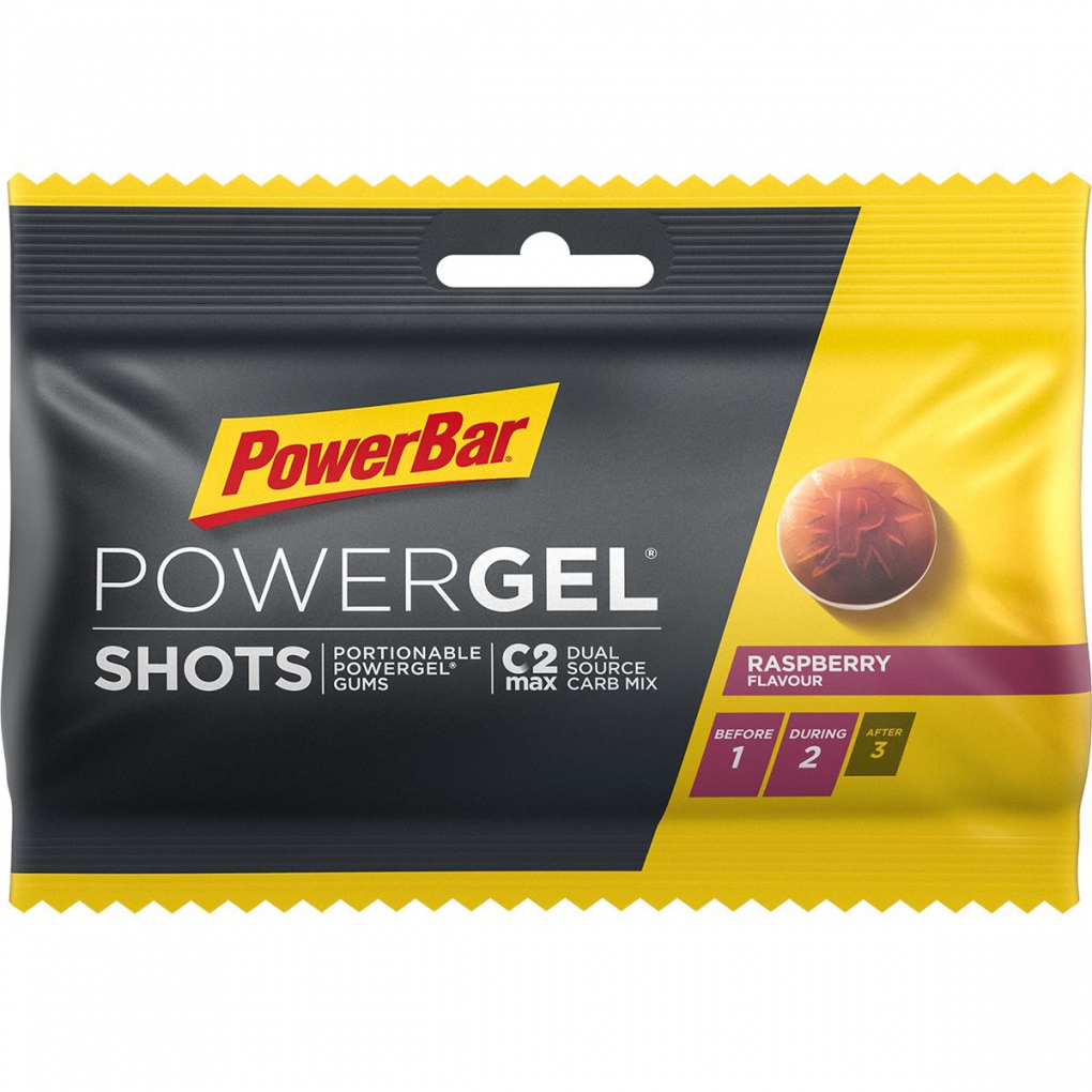 PowerBar PowerGel Shots Framboesa 1 unidad