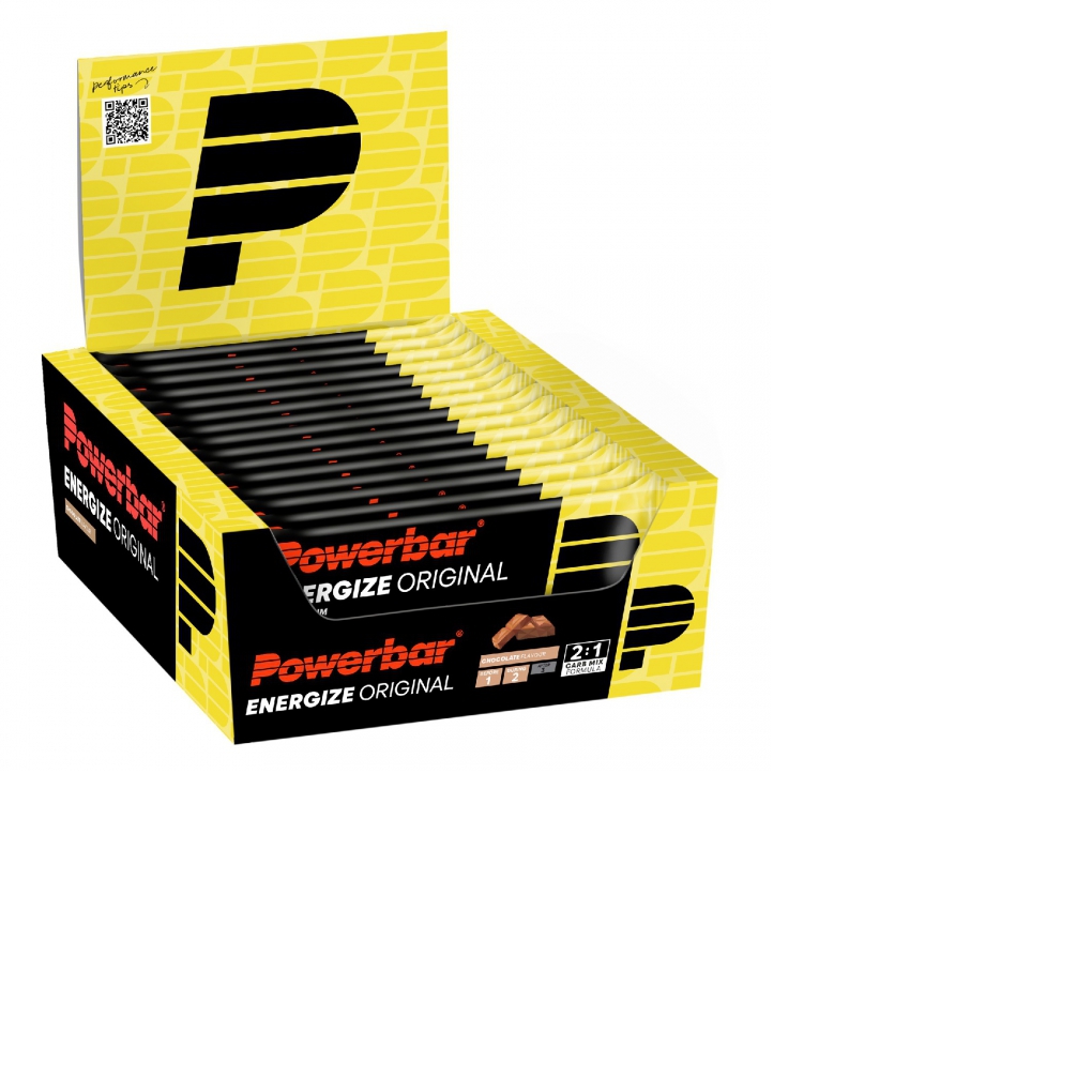 Barrita PowerBar Energize Original Chocolate 15 unidades