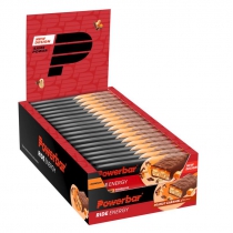 BARRAS POWERBAR RIDE ENERGY AMENDOIM CARAMELO 18 UNIDADES