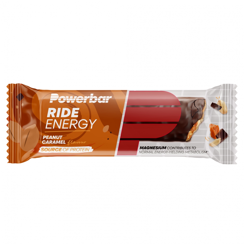 Barras PowerBar Ride Energy Amendoim Caramelo 1 unidad
