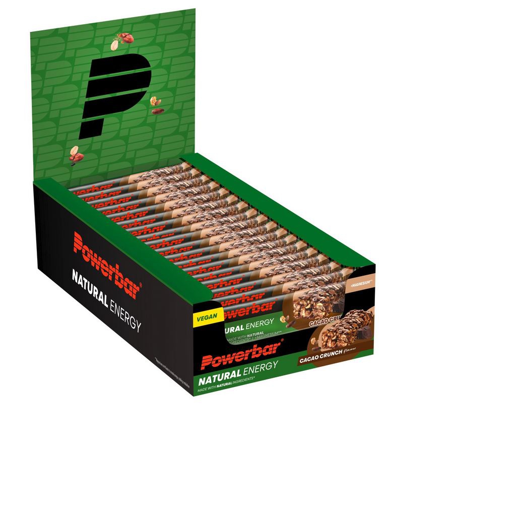 Barrita PowerBar Natural Energy Cereal Cacao Crunch 18 unidades