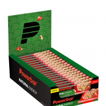BARRITA POWERBAR NATURAL ENERGY FRESA AR�NDANO 18 UNIDADES