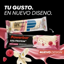 BARRASPOWERBAR PROTEINPLUS 33% BAUNILHA FRAMBOESA 10 UNIDADES
