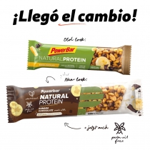 BARRITA POWERBAR NATURAL PROTEIN BANANA CHOCOLATE 18 UNIDADES