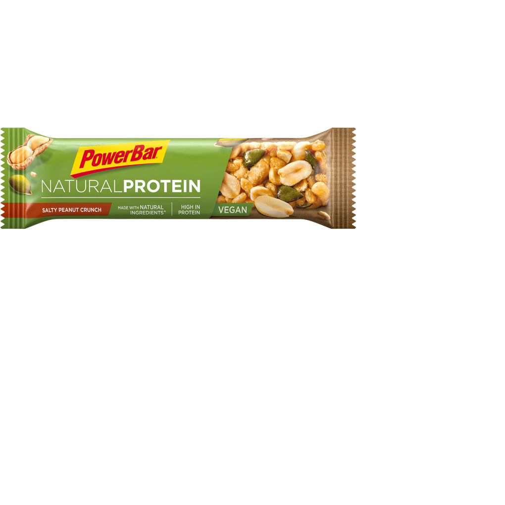 Barras PowerBar Natural Protein Amendoim Crunch 1 unidad