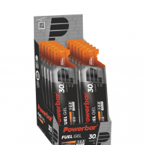 PowerBar Fuel Gel 30 Black Line Cola Orange 12 unidades