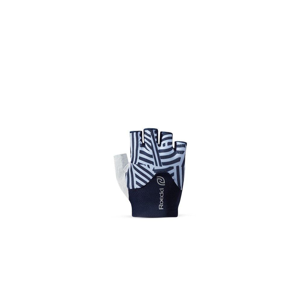 Guantes Roeckl Deleni 2 Ladies Iris marino-Azul vapor