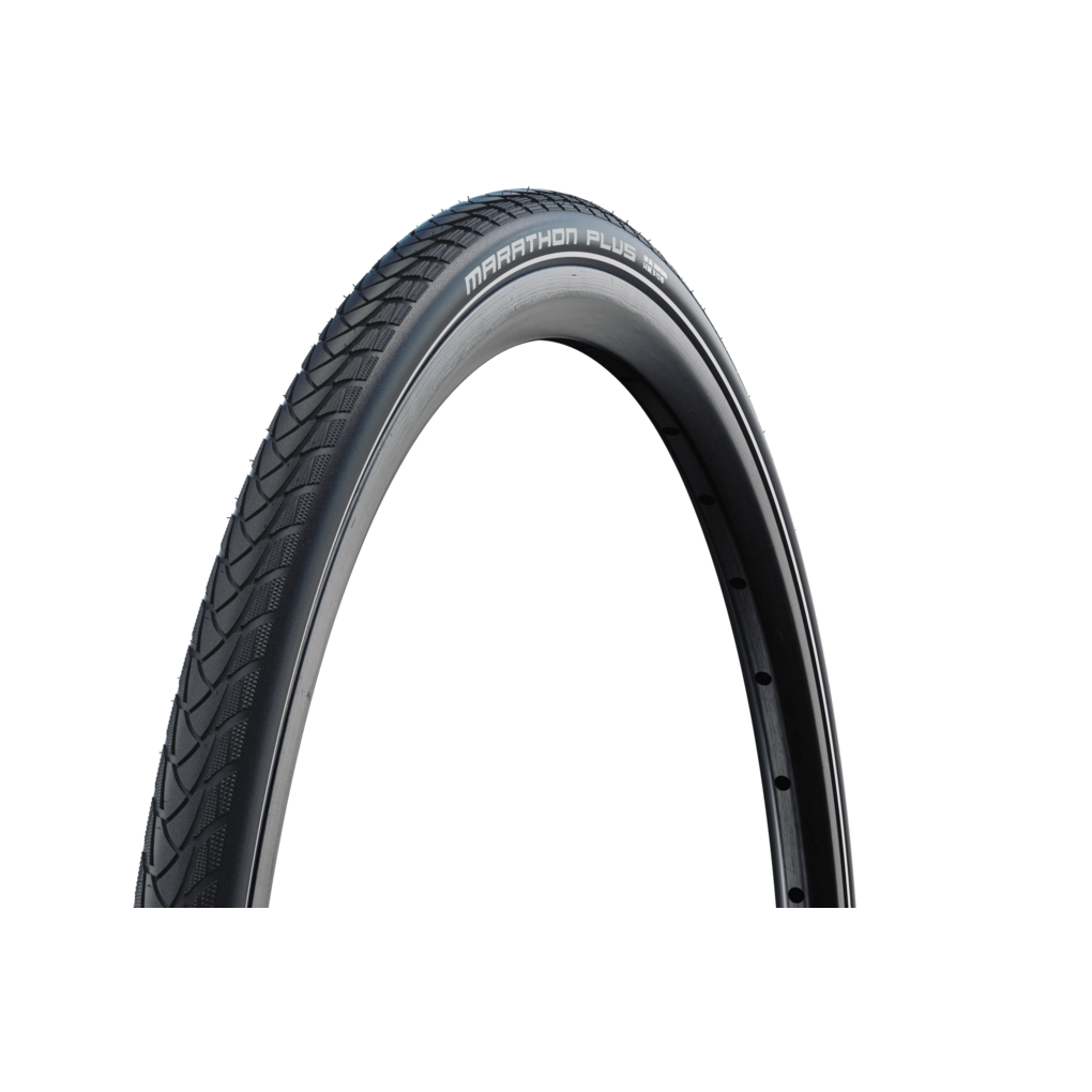 Cubierta Schwalbe MARATHON PLUS Evo, SmartGuard, TwinSkin 24x1.00 Reflectante