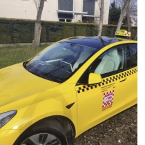 SOPORTE PARA CARTEL DE TAXI TREEFROG