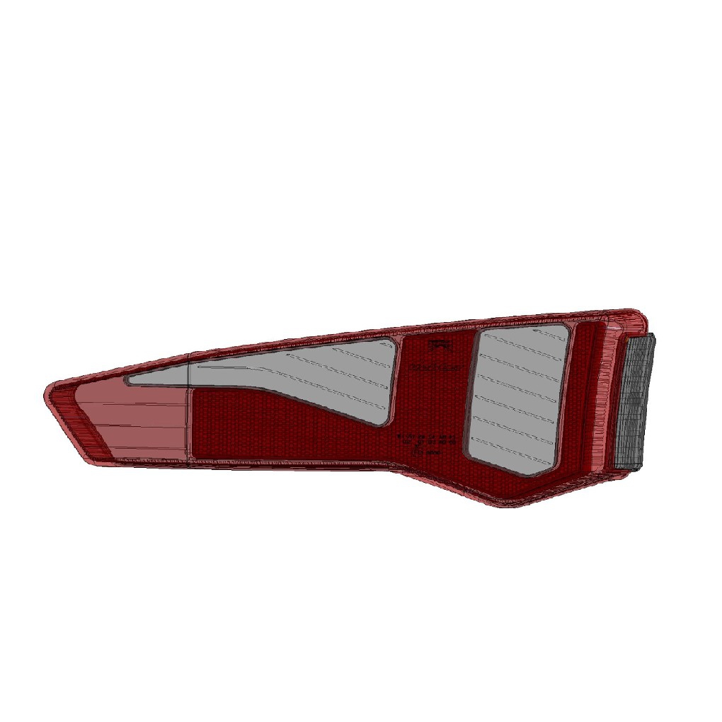 Cristal de Luz trasera Uebler Izquierda para Suporte de bicicletas i21 y i31