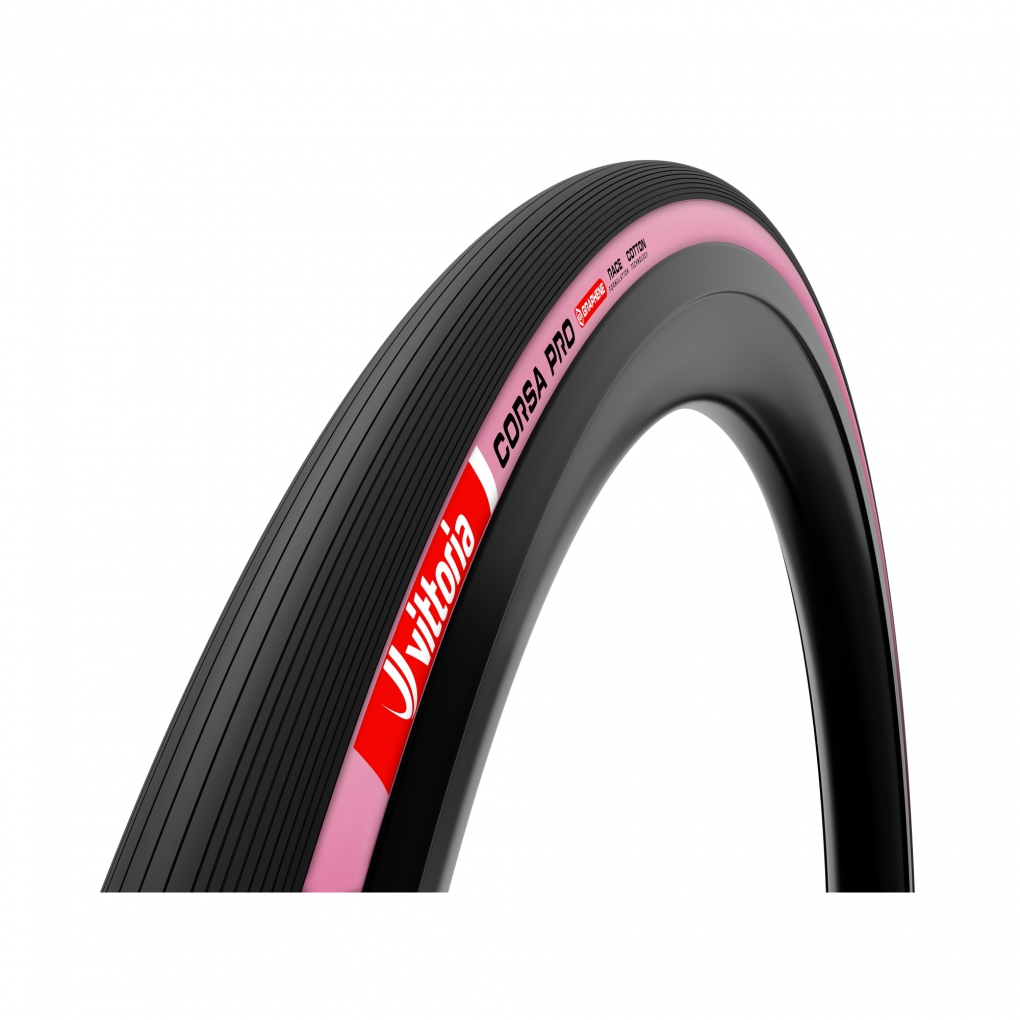 Cubierta Carretera Vittoria CORSA PRO LTD 700x30c Plegable TLR Rosa G2.0