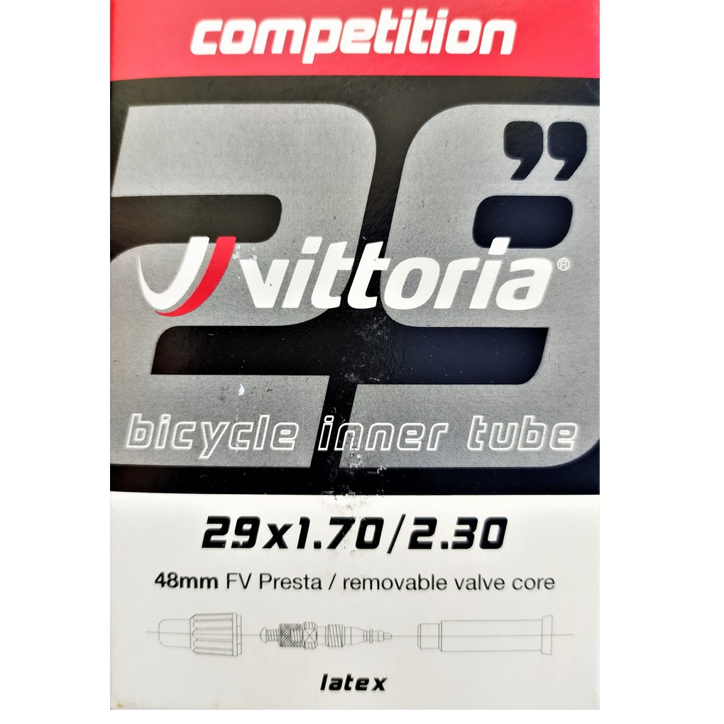 Cmara MTB Vittoria Competition Latex 29x1.70/2.3 presta RVC 48mm