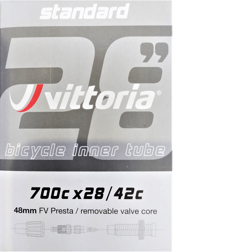 Cmara Estrada Vittoria Standard 700x28/42c FV presta RVC 48mm